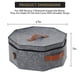 thumbnail image 2 of 4 Pack Hat Storage Box Set, Organizador de sombreros redondos apilables, Caja plegable de vaquero para hombres y mujeres, Estuche de viaje a prueba de polvo para la organización del armario, 2 of 8