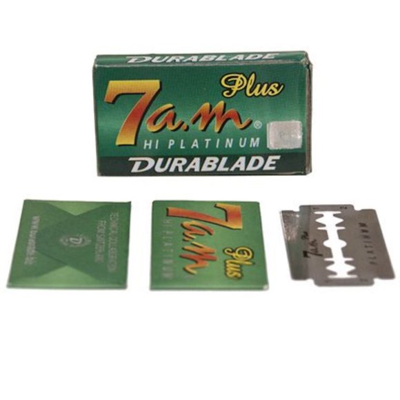 100 7a.m. Platinum Double Edge Safety Razor Blades