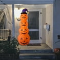 thumbnail image 4 of Halloween Inflatable Pumpkins 7.87ft Inflatable Pumpkins Lighted Up Stacked Blow Up Pumpkins Suitable For Indoor Outdoor Yard Decoration, 4 of 8