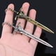 thumbnail image 3 of Juego Dark Souls Llavero Caballero Sol Escudo Ornstein Artorias Espada Smough Martillo Llavero Colgante Joyería Cosplay, 3 of 5