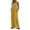Yellow, variant on Fashion Jumpsuits for Women Dressy Plus Size Printed Jumpsuit Casual Button Pocket Sleeveless Wide Leg Trousers