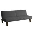 DHP Dillan Convertible Futon, Gray