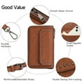 thumbnail image 2 of FALAN MULE Small Crossbody Bags for Women Vegan Leather Cell Phone Purse with Adjustable Strap, 2 of 6