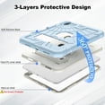 thumbnail image 3 of Funda SIBEITU para iPad 11 pulgadas A16 2025 y 10.ª generación 2022, 3 of 7