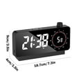 thumbnail image 3 of InsCrazy Alarm Clock, Alarm Clock with Timer Digital Desk Clock Battery Operated Countdown for Study Office Alarm Clocks for Bedrooms Birthday Gifts, 3 of 6