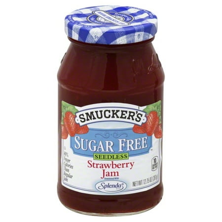 Smucker's Sugar Free Seedless Strawberry Jam, 12.75 oz