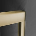 thumbnail image 4 of Frameless Shower Door Glass Bathtub Shower Door 56-60 in. W x 62 in. H, Brushed Gold Semi Frameless Double Bathtub Door,Certified SGCC ANSI Clear Tempered Glass,Stainless Steel Handles,Sliding Shower, 4 of 5