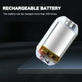 thumbnail image 3 of 4Pcs Car Led Lights Interior with 6 Bright Leds Night Reading Light Usb Car Lamp for Checking Car Condition Armrest Box Door, 3 of 10