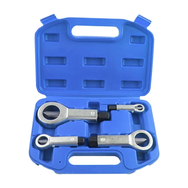 Rompetuercas Zulema 4 Piezas Caja de almacenamiento azul