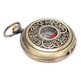thumbnail image 6 of Compass New Outdoor Camping Hiking Portable Pocket Brass Gold Color Copper Compass Navigation With Waterproof Characteristics, 6 of 7
