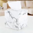 thumbnail image 2 of Square Tissue Box (Marble), 2 of 4