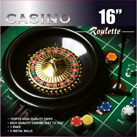 Roulette Wheel Game Set with 120 Chips Ideal for Casino Party & House (Best House Party Games)