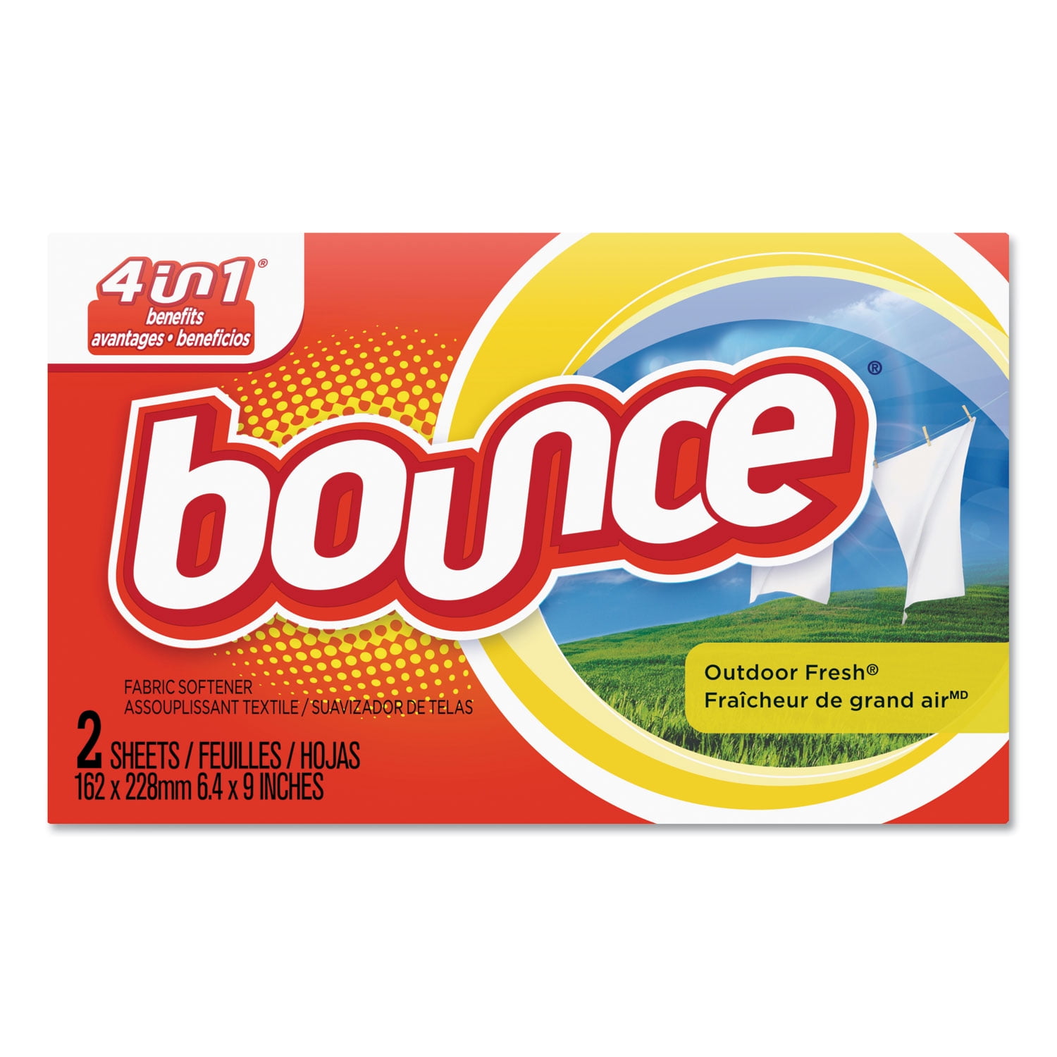 BOUNCE DRYER SHEETS COIN VEND PACKS 156 BOXES PER CASE