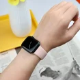 thumbnail image 3 of Correa de silicona para Apple Watch, pulsera deportiva de 44mm, 45mm, 40mm, 41mm, 42-38mm y 45 mm, serie iwatch 8 7 6 5 4 3 SE 9 Ultra 2 49mm, 3 of 5