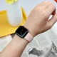 thumbnail image 3 of Correa de silicona para Apple Watch, pulsera deportiva de 44mm, 45mm, 40mm, 41mm, 42-38mm y 45 mm, serie iwatch 8 7 6 5 4 3 SE 9 Ultra 2 49mm, 3 of 5