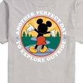 thumbnail image 2 of Mickey and Friends - Perfect Day Explore Outside - Men's Short Sleeve Graphic T-Shirt, 2 of 5