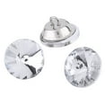 thumbnail image 3 of Wytino Botones de Cristal, 50PCS / Lote 20MM 25MM Botones de Cristal de Diamantes de imitación Sofá de Costura Accesorios de decoración Artesanal de Bricolaje para Adornos de Costura Boda(20mm) diaman, 3 of 8