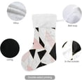 thumbnail image 3 of Golden Lines Marble Christmas Stockings Christmas Presonalized Large Stocking Sock, Set of 1 Xmas Party Winter Decor Candy Bag Family Holiday Gift, 17.7 Inch, 3 of 7
