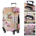 thumbnail image 5 of Pioneer Flower Floral Print Pattern Luggage Cover Fashion Suitcase Cover Baggage Covers Fit 25-28 Inch Luggage (Go Travel), 5 of 5