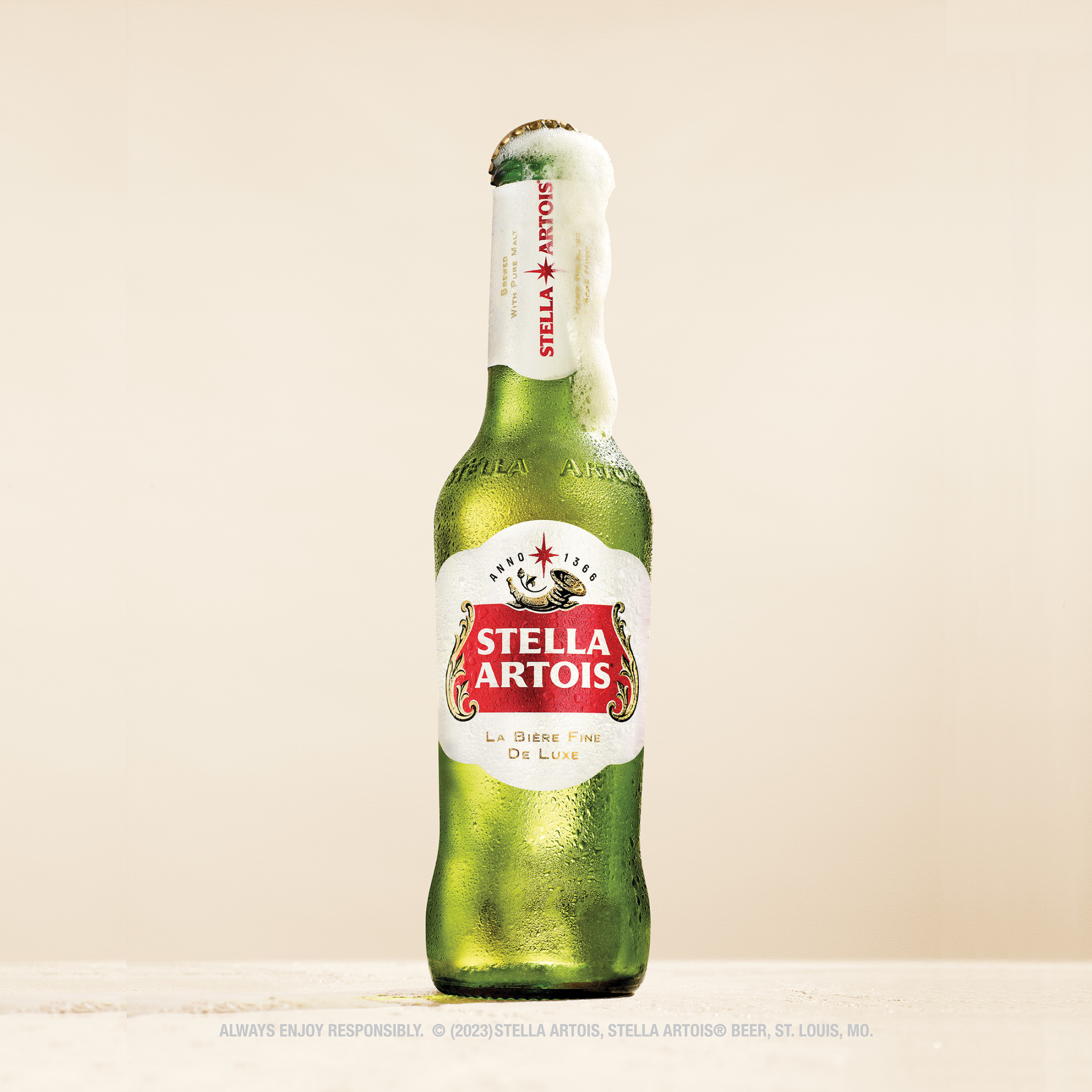 Stella Artois Lager, 12 Pack, 11.2 fl oz Glass Bottles, 5% ABV, Domestic Beer - image 4 of 13