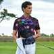 thumbnail image 3 of Balery Glowing Chameleon Fantasy Art Camisa Polo de Hombre con Estampado, de Manga Corta y Tejido Medio, Camisa Tipo Golf Polo-X-Large, 3 of 6