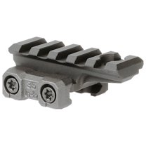 Midwest Industries MK2 1913 Riser Rifle Rail Mount, 5 Slot, Black