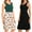 Black+deepgreenf(2 Pack), variant on Women’s Sleeveless Maternity Nursing Dress Breastfeeding Pregnancy Clothes With Pockets 2-Pack