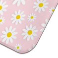 thumbnail image 5 of Floral Dish Drying Pad for Kitchen Sink Area with Daisy Design Microfiber Foldable Rack Mat Absorbent Spring Summer 16x18 Inch, 5 of 7