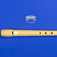 thumbnail image 1 of unbranded Flute Easy Blow Mouth White PVC 1Set for Professional Players Music, 1 of 8