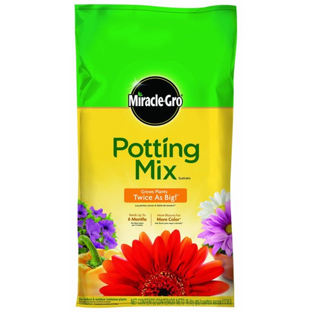 MiracleGro 75686300 Potting Mix, 16Qt