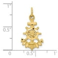 thumbnail image 3 of Finest Gold 10K Yellow Gold Anchor Charm, 3 of 3