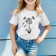 thumbnail image 2 of Gubotare T Shirts for Boys Toddler Shirt for Boys T-Shirt Kids Sunday Athletic Outfit Funny Print Summer Tee Tops Sizes 3-4T (White,3-4 Years), 2 of 4