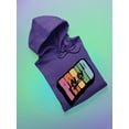 thumbnail image 3 of Proud Ally Colorful Banner Hoodie Women -Smartprints Designs, Female x-Large, 3 of 4