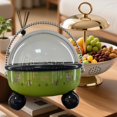 thumbnail image 4 of simhoa Fruit Serving Bowl Container for Kitchen Counter Table Centerpiece Household Green, 4 of 7