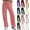 Red 1, variant on JJHGVB Joggers for Women Sweatpants Women Barrel Pants Women Women's Wide Leg Inside Drawstring Loose Sweatpants With Casual Loose Fit Fashion Lounge Pants Athletic Pants Beige L