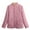 Pink, variant on Busydd Women Winter Coats Comfy Warm Cotton Quilted Jackets for Women Casual Solid Color Button Long Sleeve Fleece Jacket with Pockets 3XL