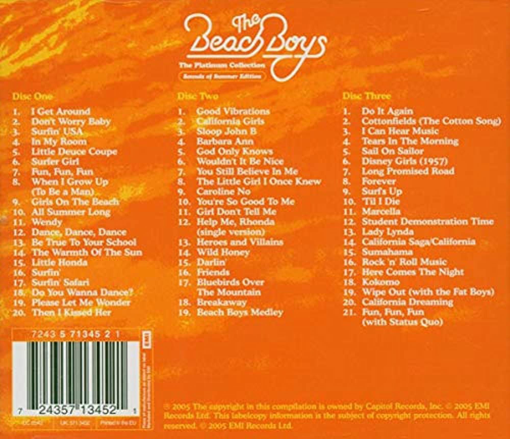 The Beach Boys - Platinum Collection: Sounds of Summer Edition
