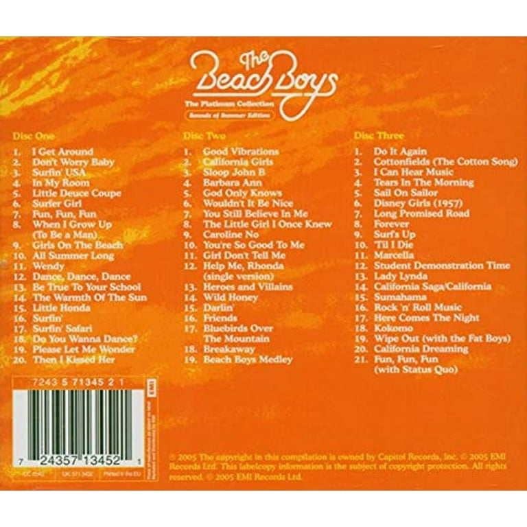 The Beach Boys - Platinum Collection: Sounds of Summer Edition