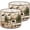 Color 2, variant on Linen Drum Lamp Shades Mallard Ducks Marsh Water Soft Vintage Texture Hunting Wildlife 13" x 13" x 10" Lampshade for Table Lamps Floor Lamps Lamp Shade Replacement Easy Assembly Required