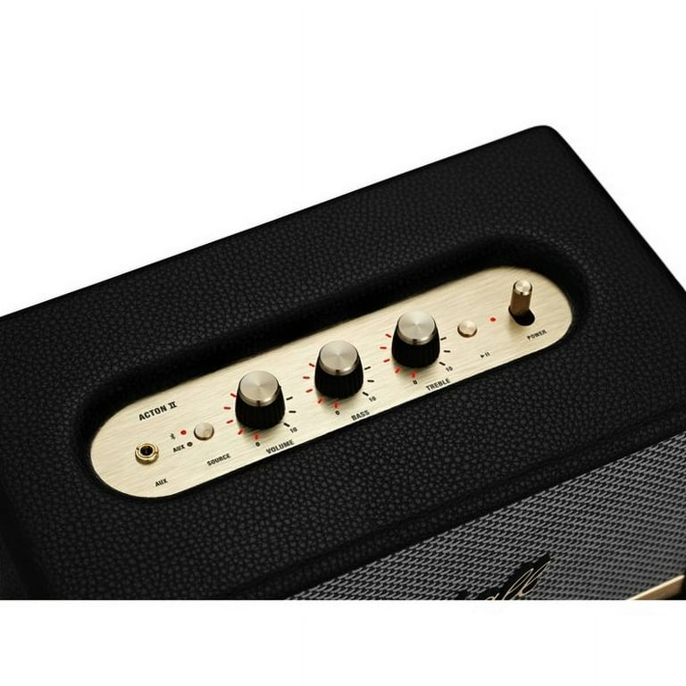 Restored Marshall Acton II Wireless Bluetooth Speaker Black Restored Marshall Acton II Wireless Bluetooth Speaker Black