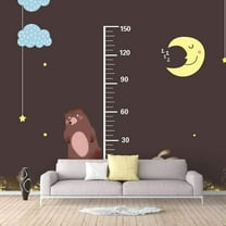 IDEA4WALL 6pcs Minimalist Illustration Peel and Stick Wallpaper Removable Wall Murals Large Wall Stickers for Home Decoration, 100"x24"