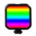 thumbnail image 2 of Luz LED RGB Dimmable 7W Portátil a todo color, rango de temperatura de Mezcla perfke Luz de relleno de mini cámara, 2 of 9