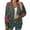 Green, variant on Oversized Cardigans Women Autumn And Lettered Mid Length Button Sweater Jacket Outfits Clothes