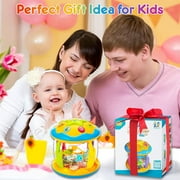 Baby Toys for 6-12 Months, Light Up Musical Baby Toys for 12-24 Months, Learning Toys for Toddlers 1-3 Boys, Birthday Gifts Toys for 1 2 3 Year Old Girls Boys