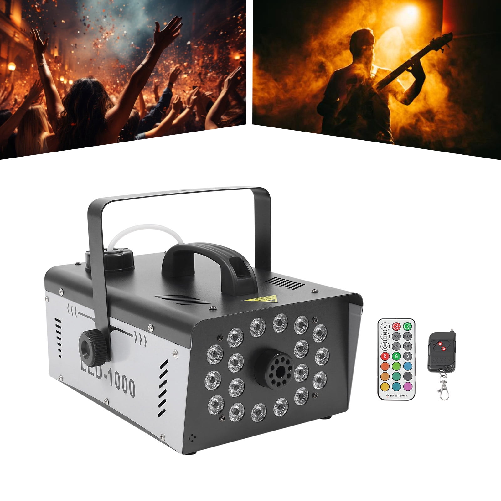 Smoke Machine, 1000W LED Fog Machine, Party Smoke Machine