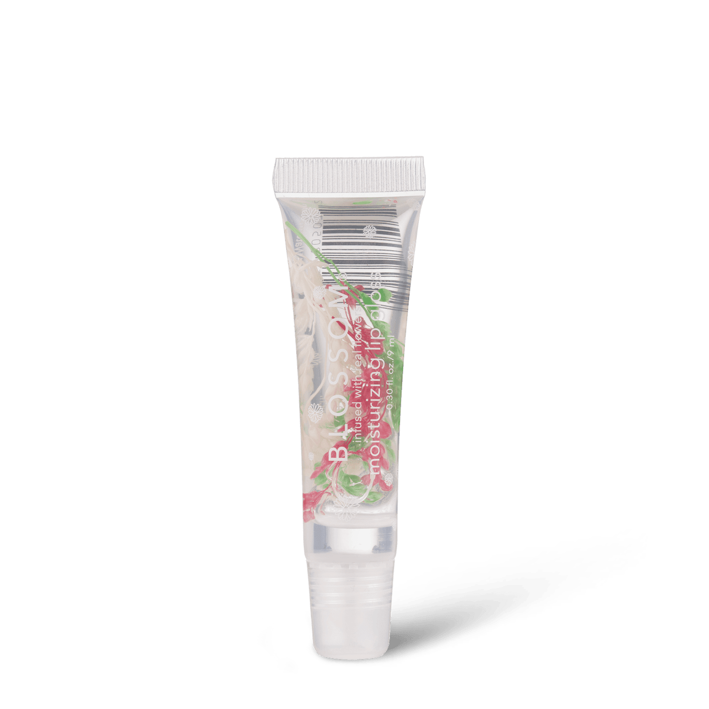 Blossom Moisturizing Lip Gloss Tube, Strawberry/Watermelon, 2pc Set