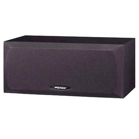 Pioneer S-H052C-K - Center channel speaker - 2-way - black (grille color - black)