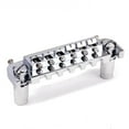 thumbnail image 3 of SHISUYAN Wraparound Roller Bridge Saddle Tailpiece for Style Electric Guitar Replacement Parts Accessories (Silver), 3 of 8