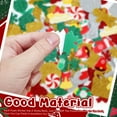 thumbnail image 4 of Christmas Stickers for Craft Glitter Self Adhesive Felt Stickers Snowflake Santa Bell Sticker for Xmas Gift Box BagTree, Greeting Cards DIY Decoration 300Pcs Design 2, 4 of 7