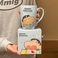 thumbnail image 1 of Taza de agua Crayon Shin-chan, Taza de cerámica bonita para niños, taza de café para oficina, regalo de cumpleaños para niña, 1 of 5